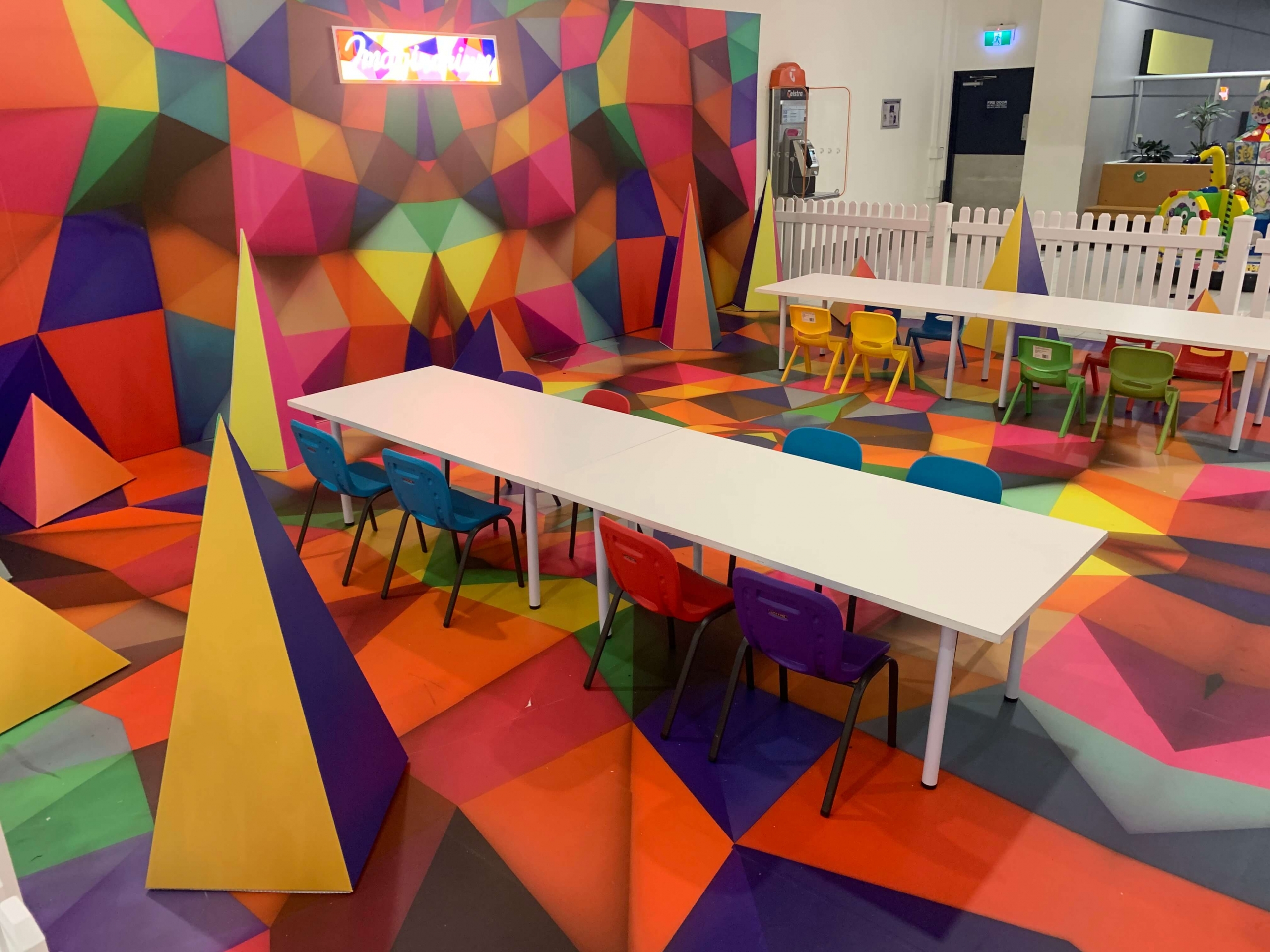School Holiday Activity Area created for Stockland Riverton in 2021